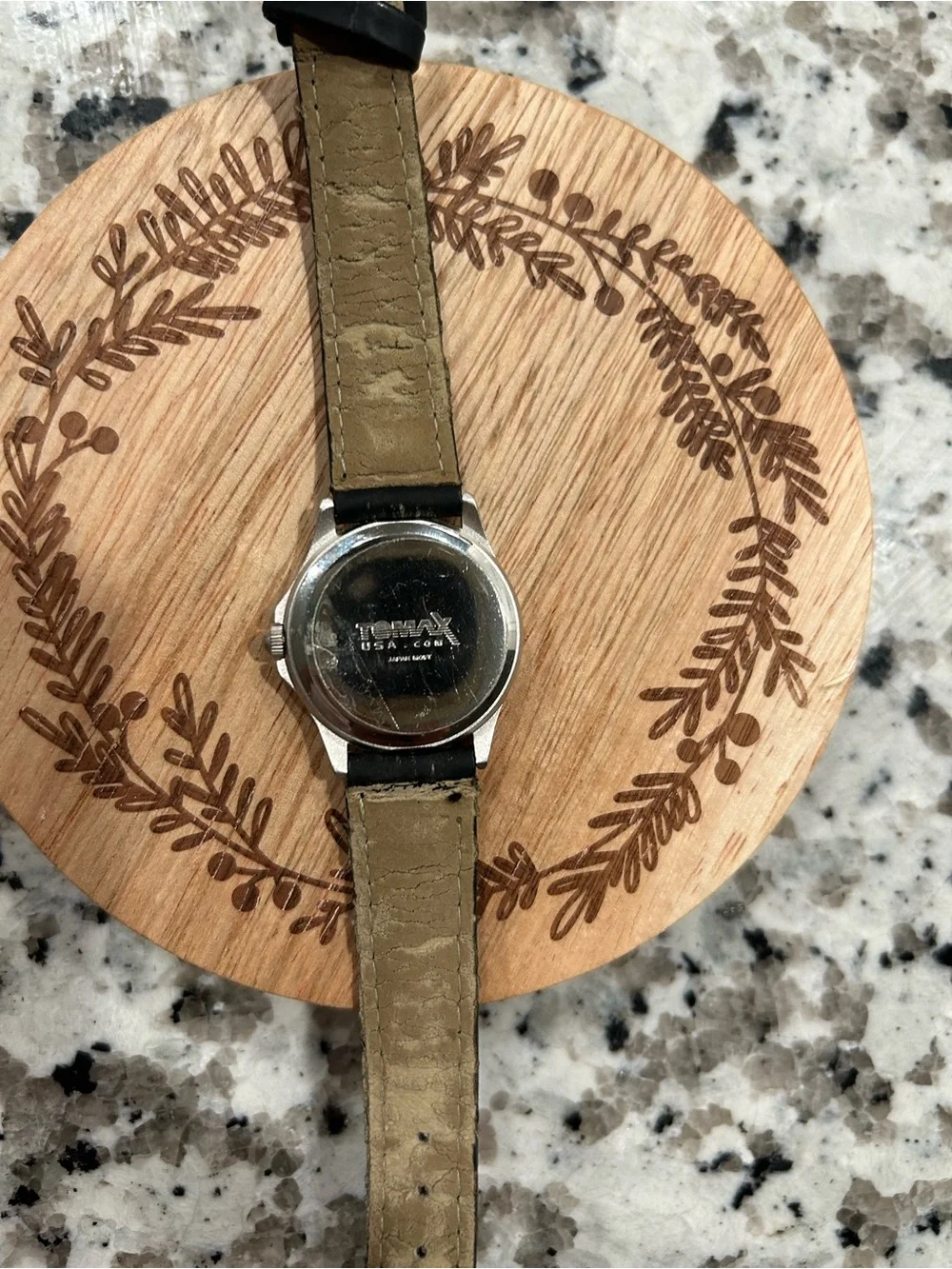 Gold Digital Slim Metal-Band Watch - Unbranded